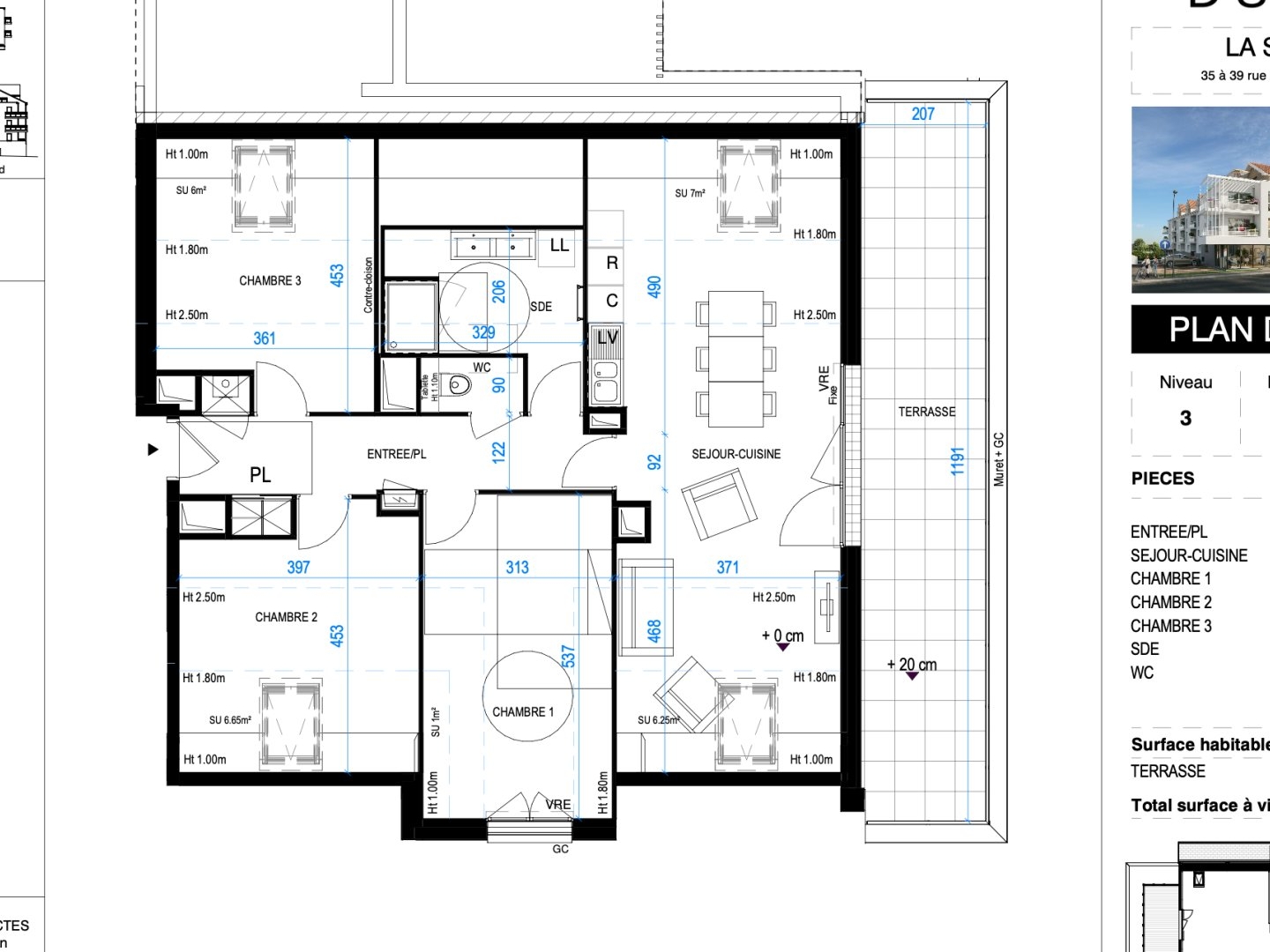 APPARTEMENT NEUF T4 A PORNIC