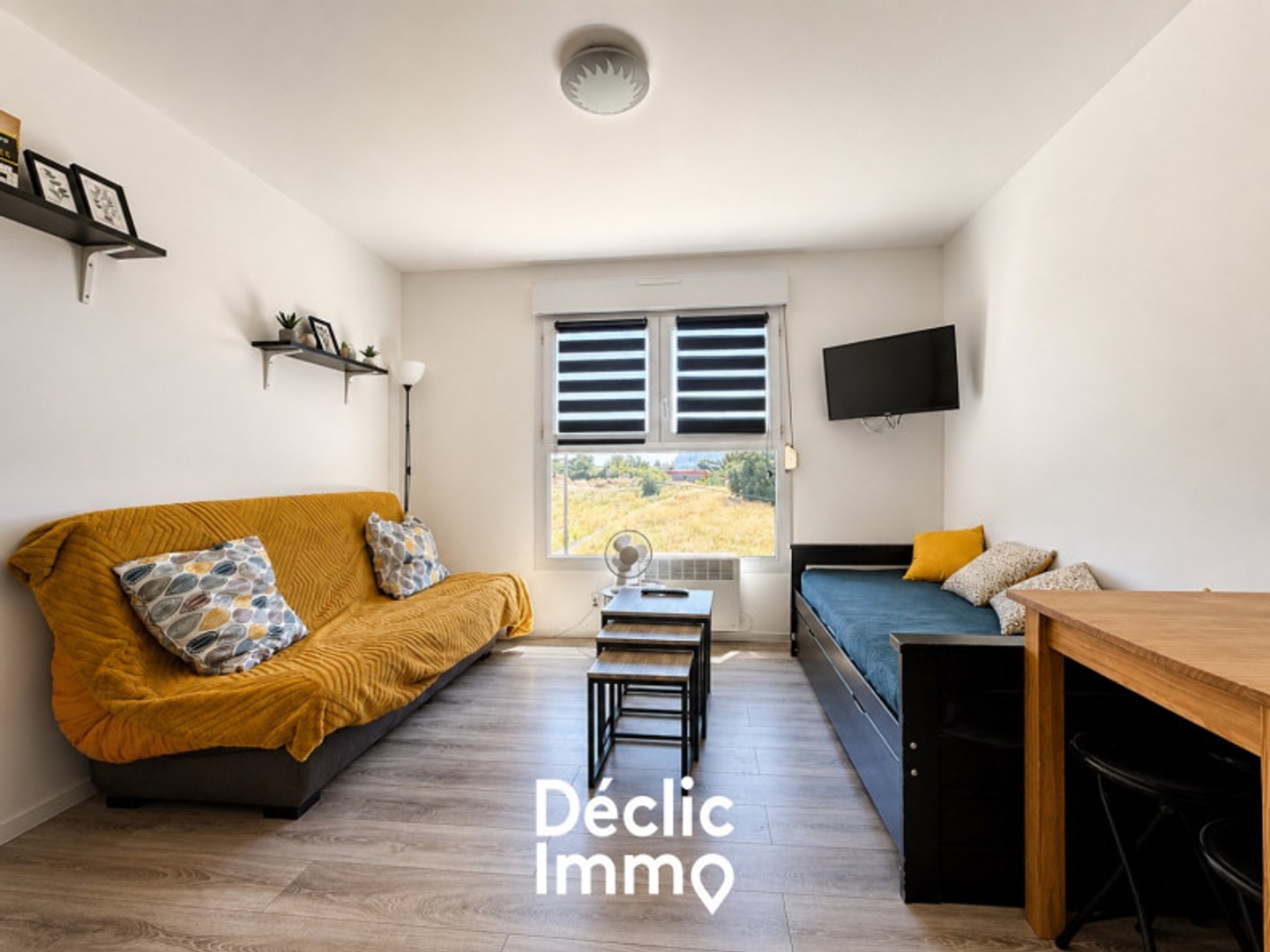 Studio 1 pièce 18 m²