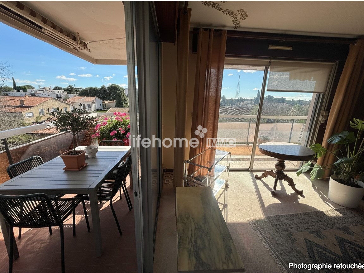 Montpellier Clémenville appartement T4 108m2 avec grande terras