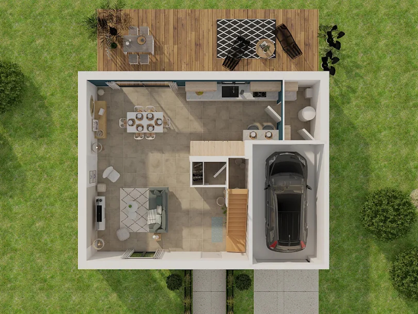 Maison à vendre - 4 pièces - 92m2 - Billy-Berclau (62138)