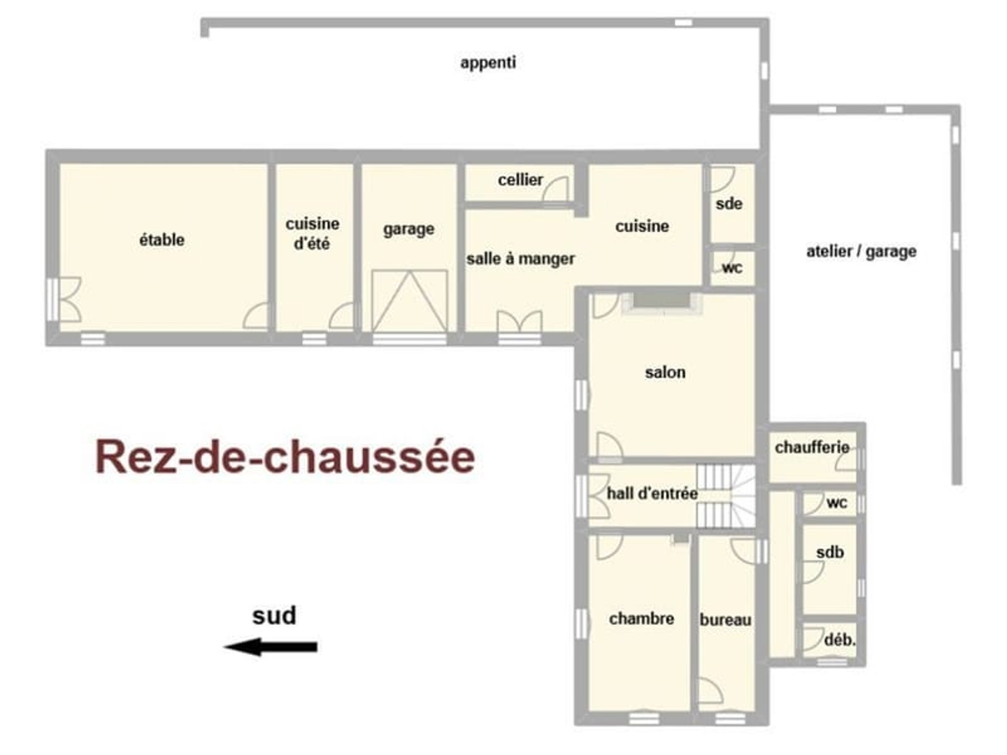 Maison à vendre - 7 pièces - 187m2 - Saint-Élix-Theux (32300)