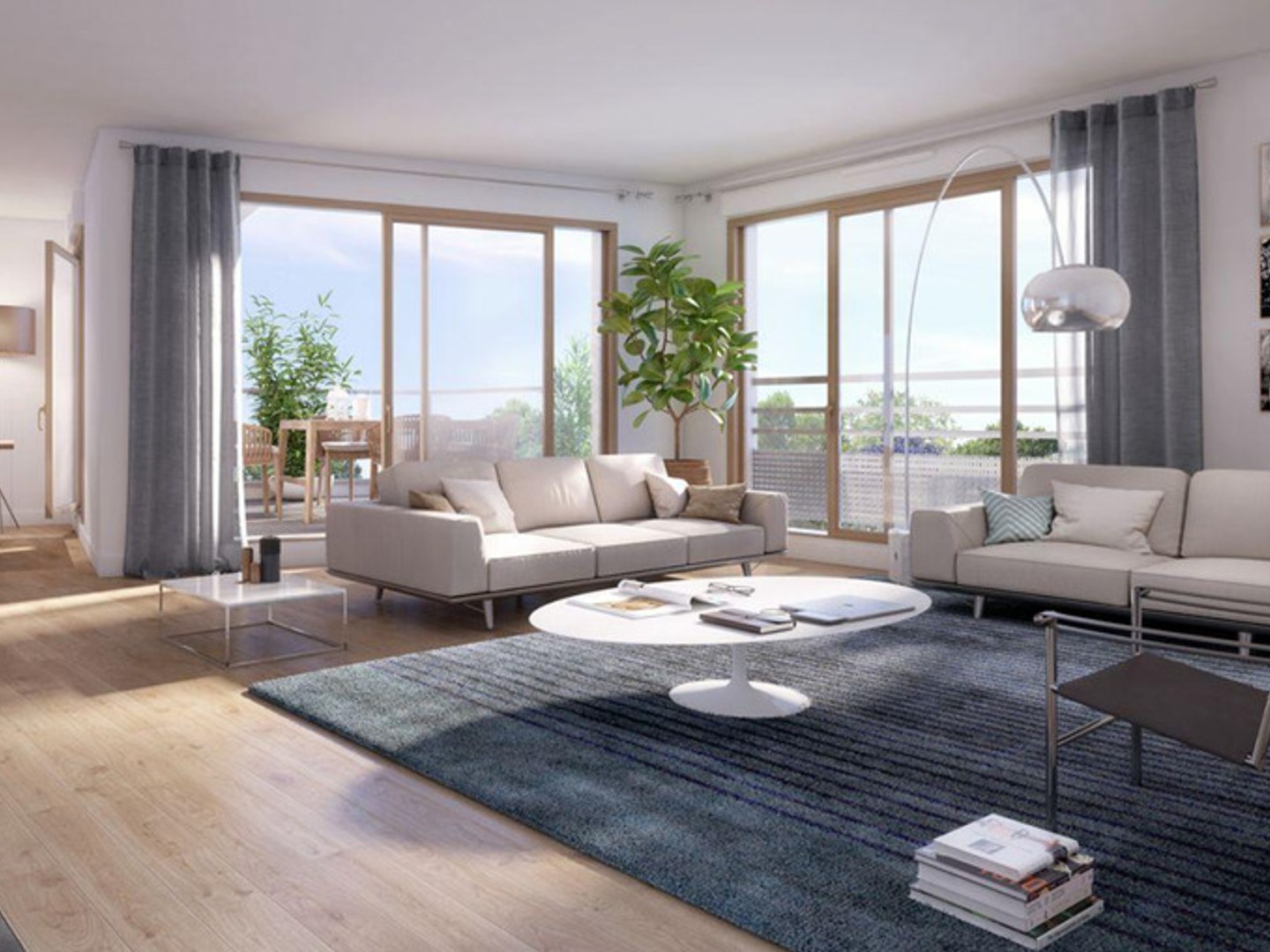 Dpt Val d'Oise (95), à vendre BEZONS appartement T3 de 60,53 m²