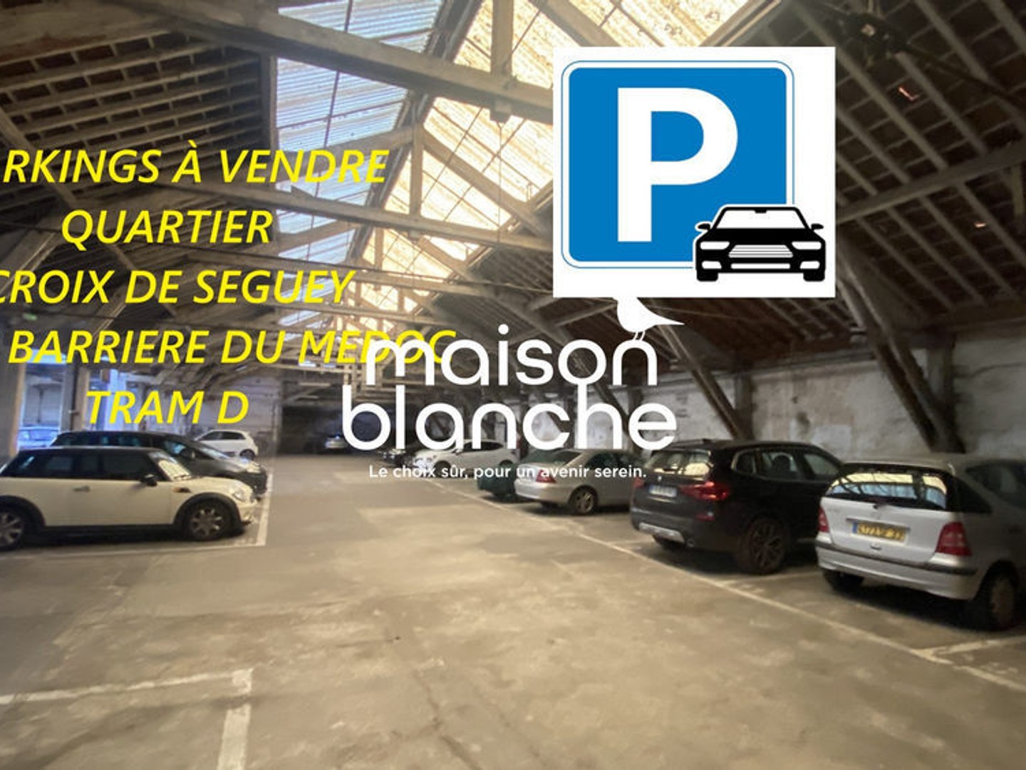 BX/PROX BARR. DU MÉDOC / RUE CALVÉ PARKING POUR VÉHICULE DE T