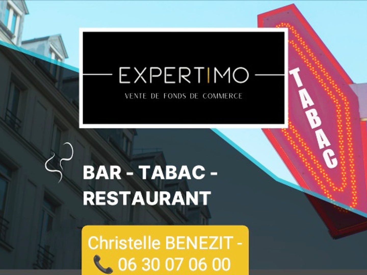 Bar-tabac-restaurant à reprendre au coeur d'une zone en pleine expansion au nord de l'Eure et Loir