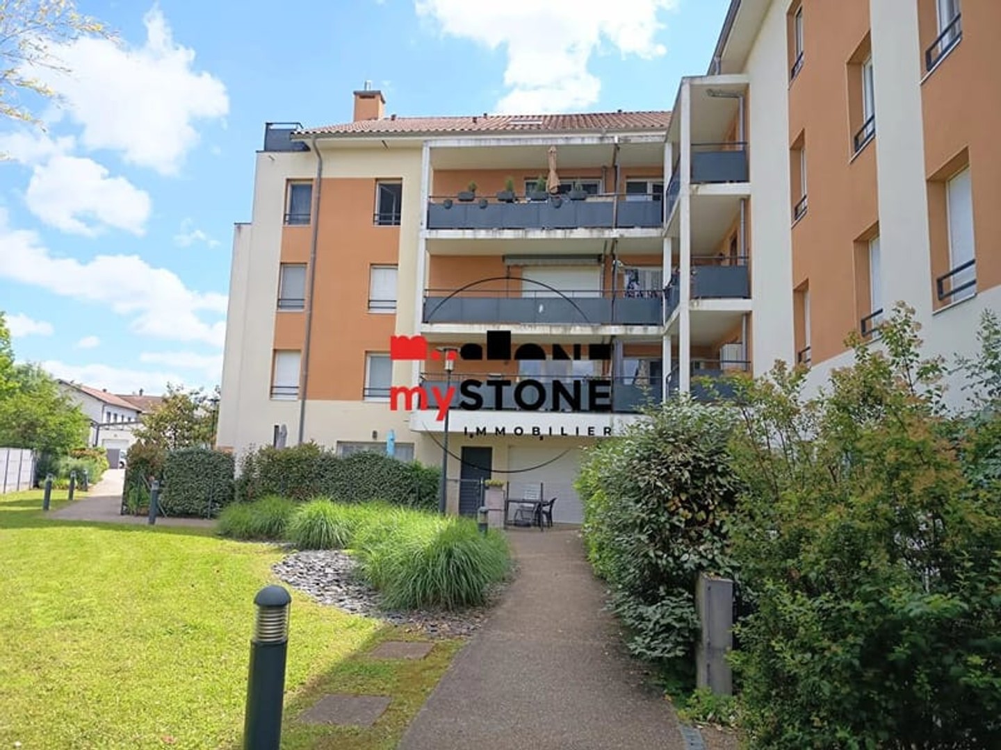 Jassans Riottier centre, T3, 66 m² , au calme