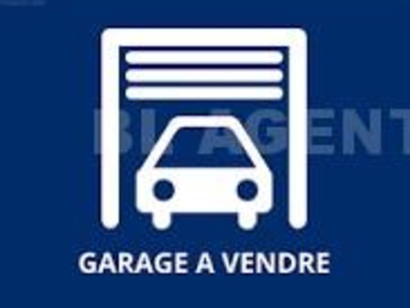 Garage en sous-sol