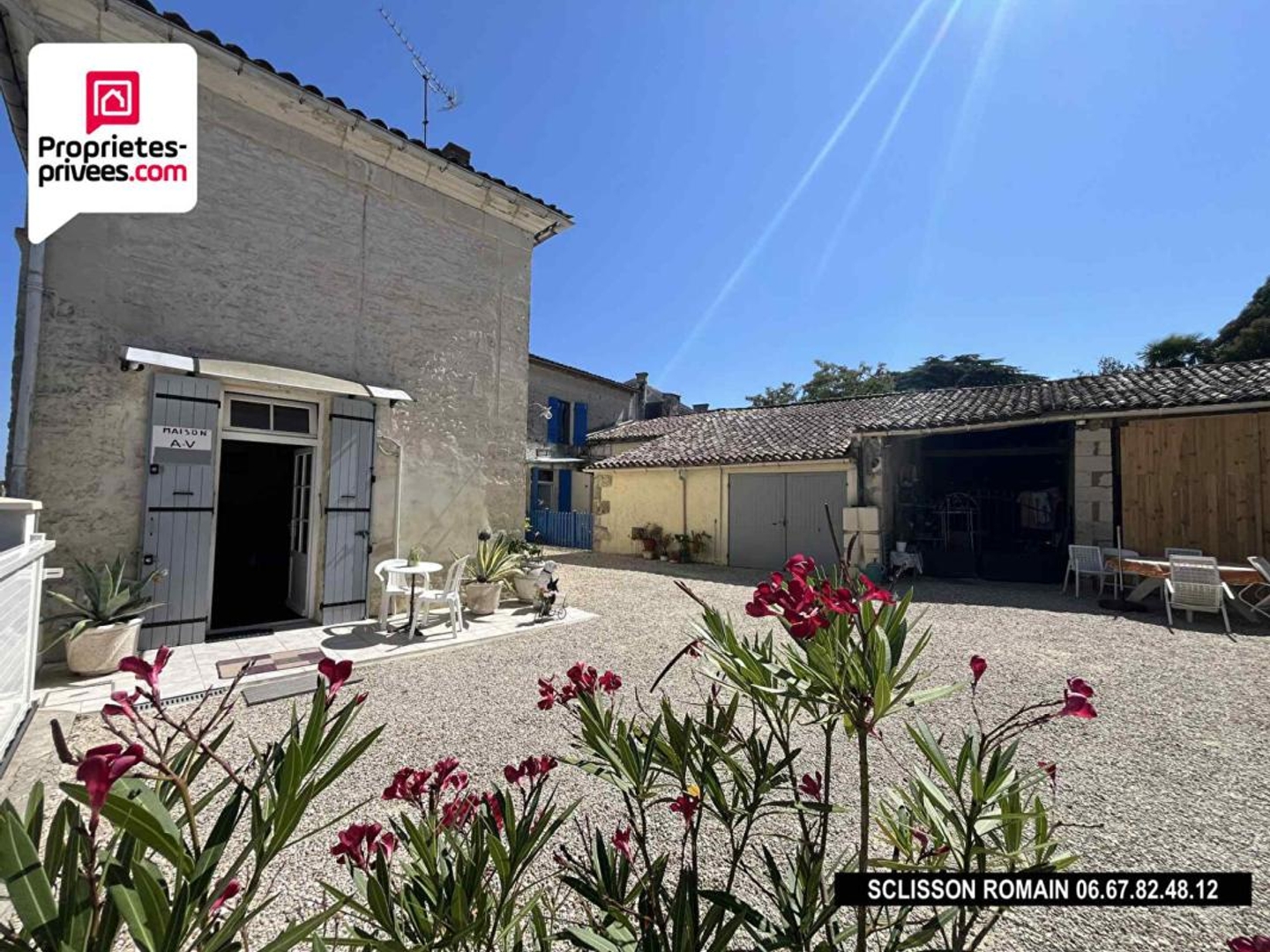 Immeuble à vendre - 4 pièces - 76m2 - Lorignac (17240)