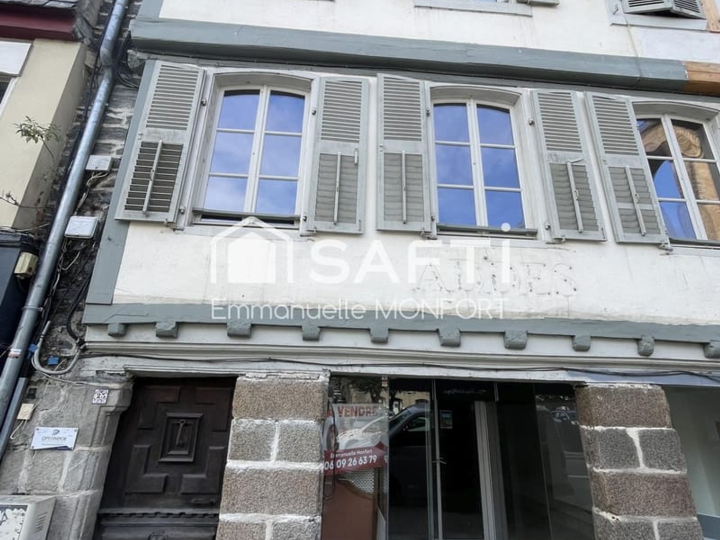 Magasin à vendre - 1 pièce - 80m2 - Morlaix (29600)