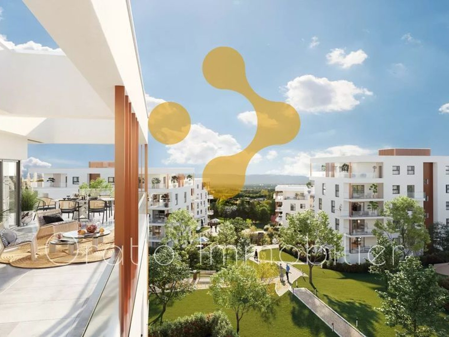 T3 à l'atmosphère paisible et naturel