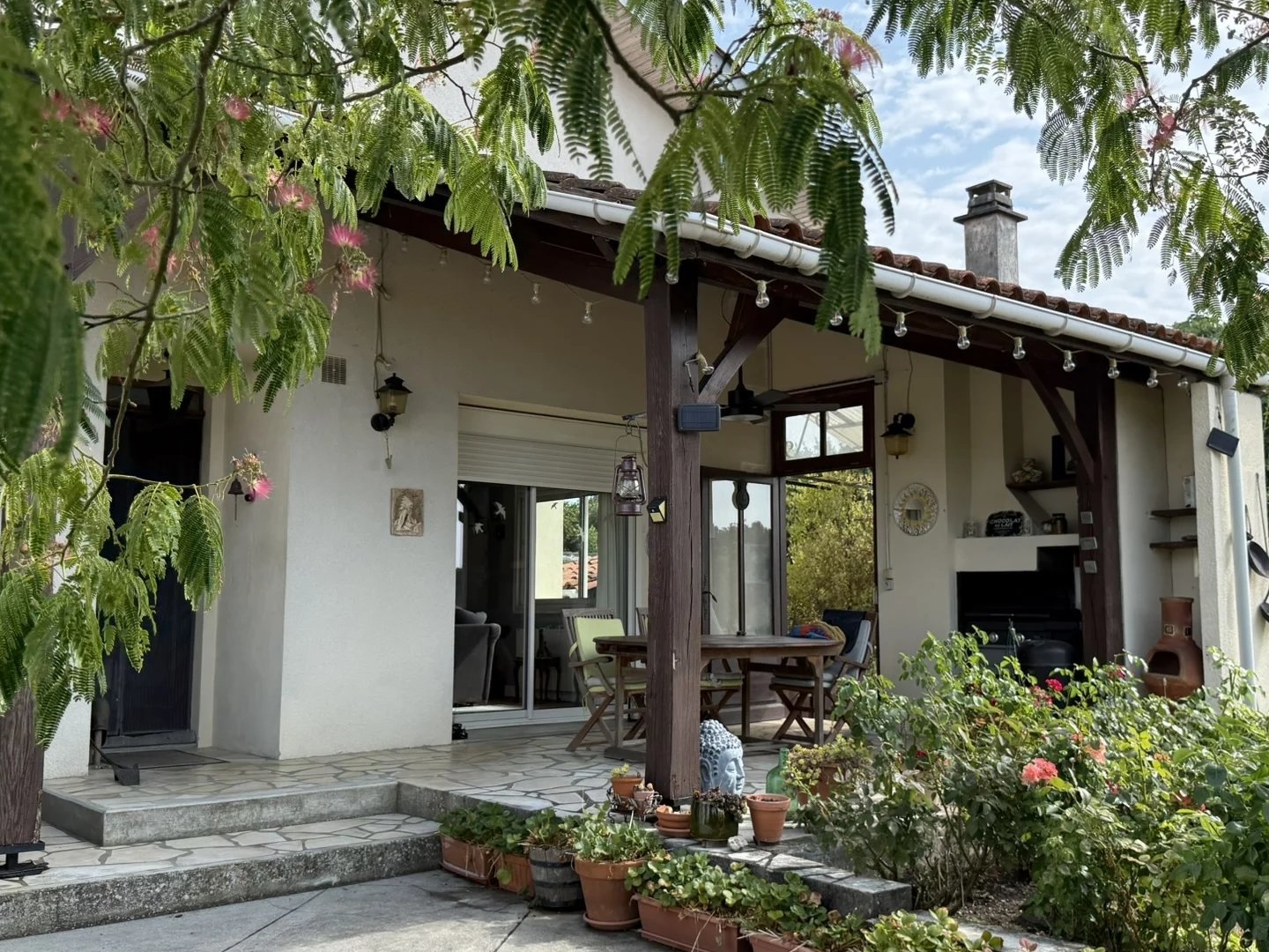 Belle maison de 3 ou 4 chambres et maison d'amis de 3 chambres dans un cadre exceptionnel