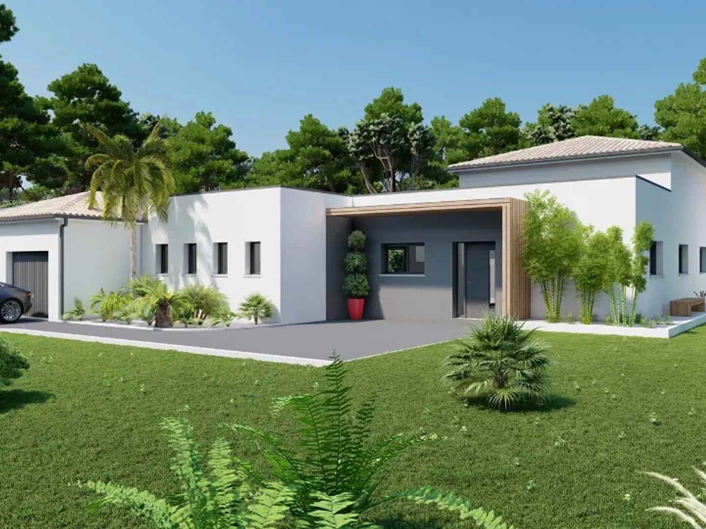 Maison neuve 6 pièces 173 m²