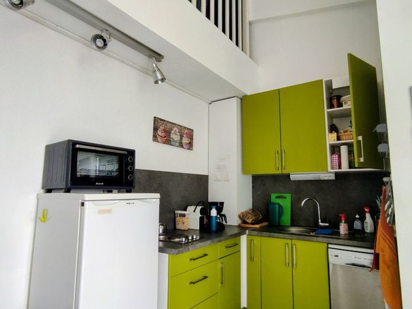 LE CAP D'AGDE: 100m plage de la Conque Dernier étage /Ascenseur/ 43m² dont loggia et mezzanine haute.
