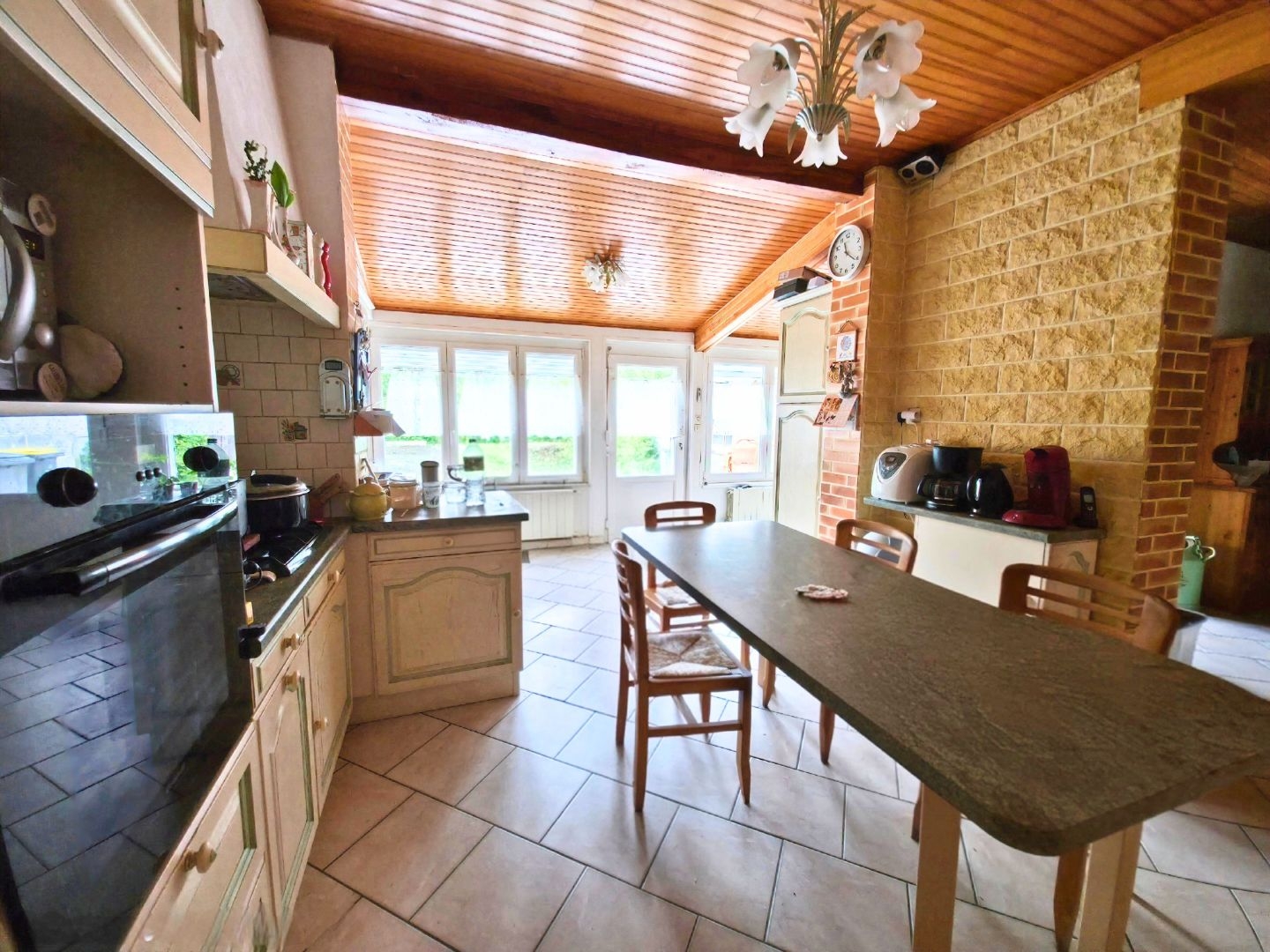 Maison 3 chambres avec jardin clos - Le Nouvion