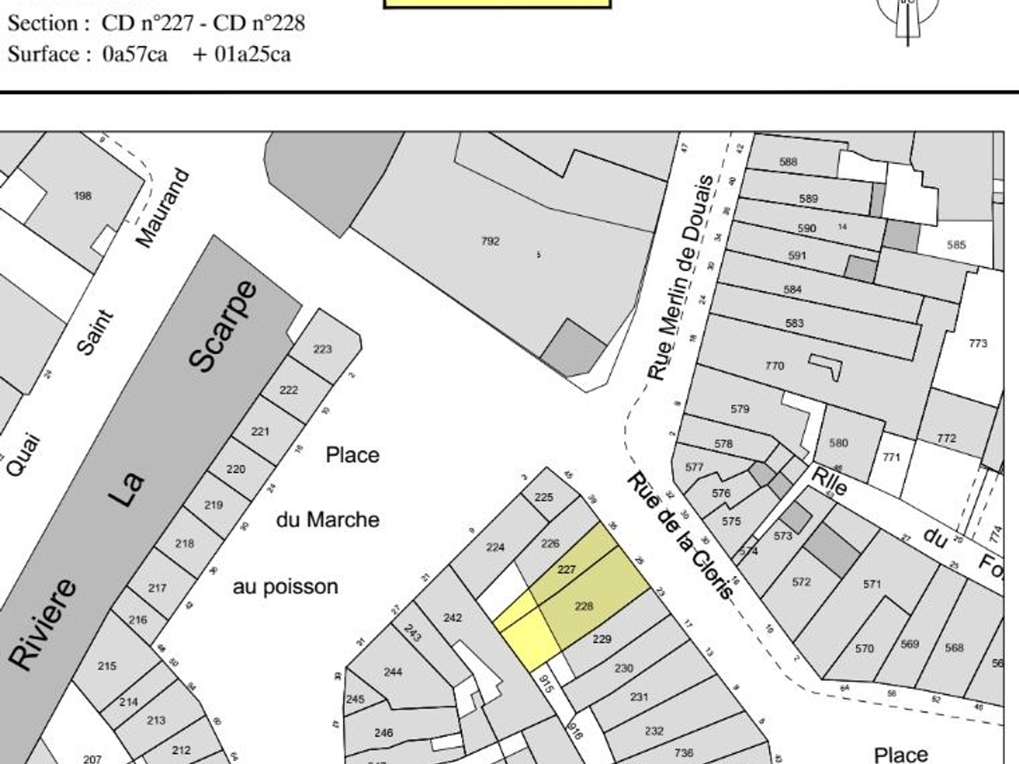 Immeuble à vendre - Douai (59500)
