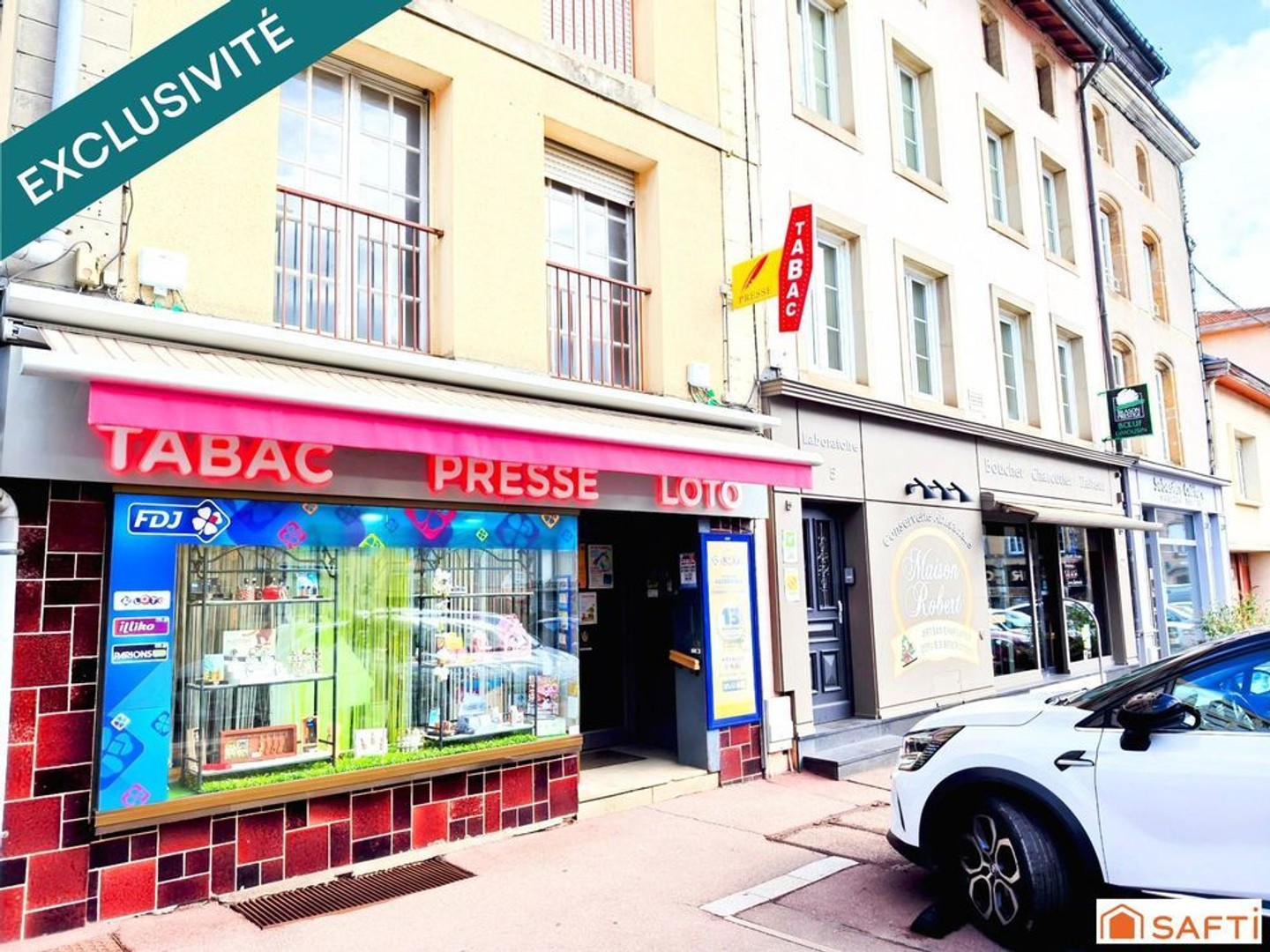 Superbe affaire d'un fonds de tabac, presse, loto dans un emplacement des plus prisés en plein coeur de ville