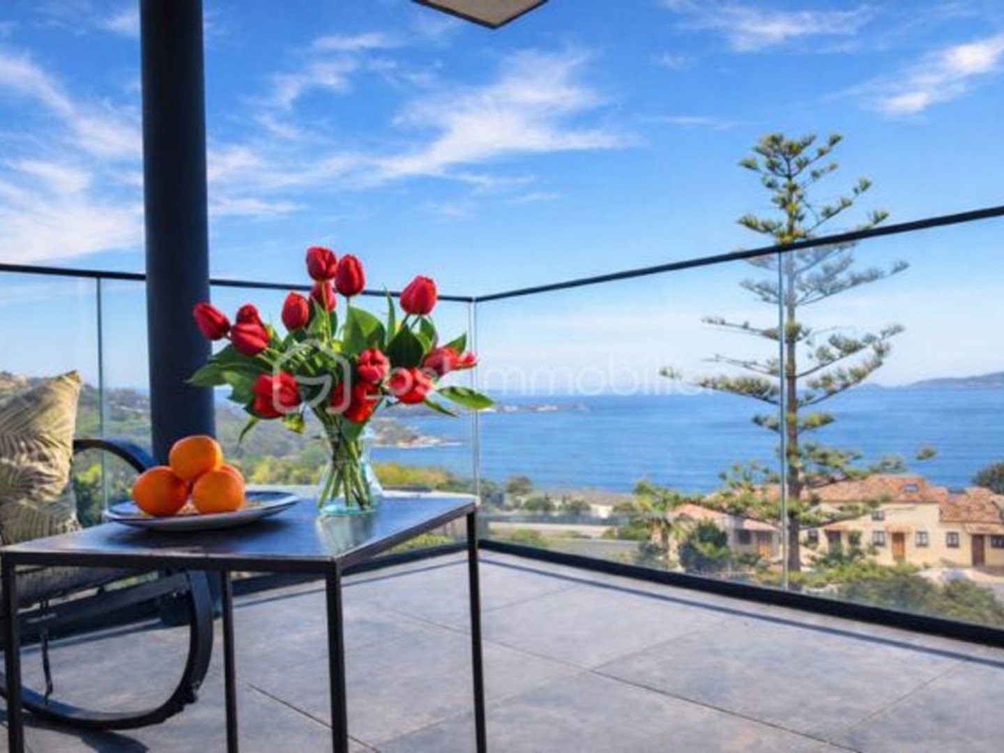 Appartement récent vue mer panoramique