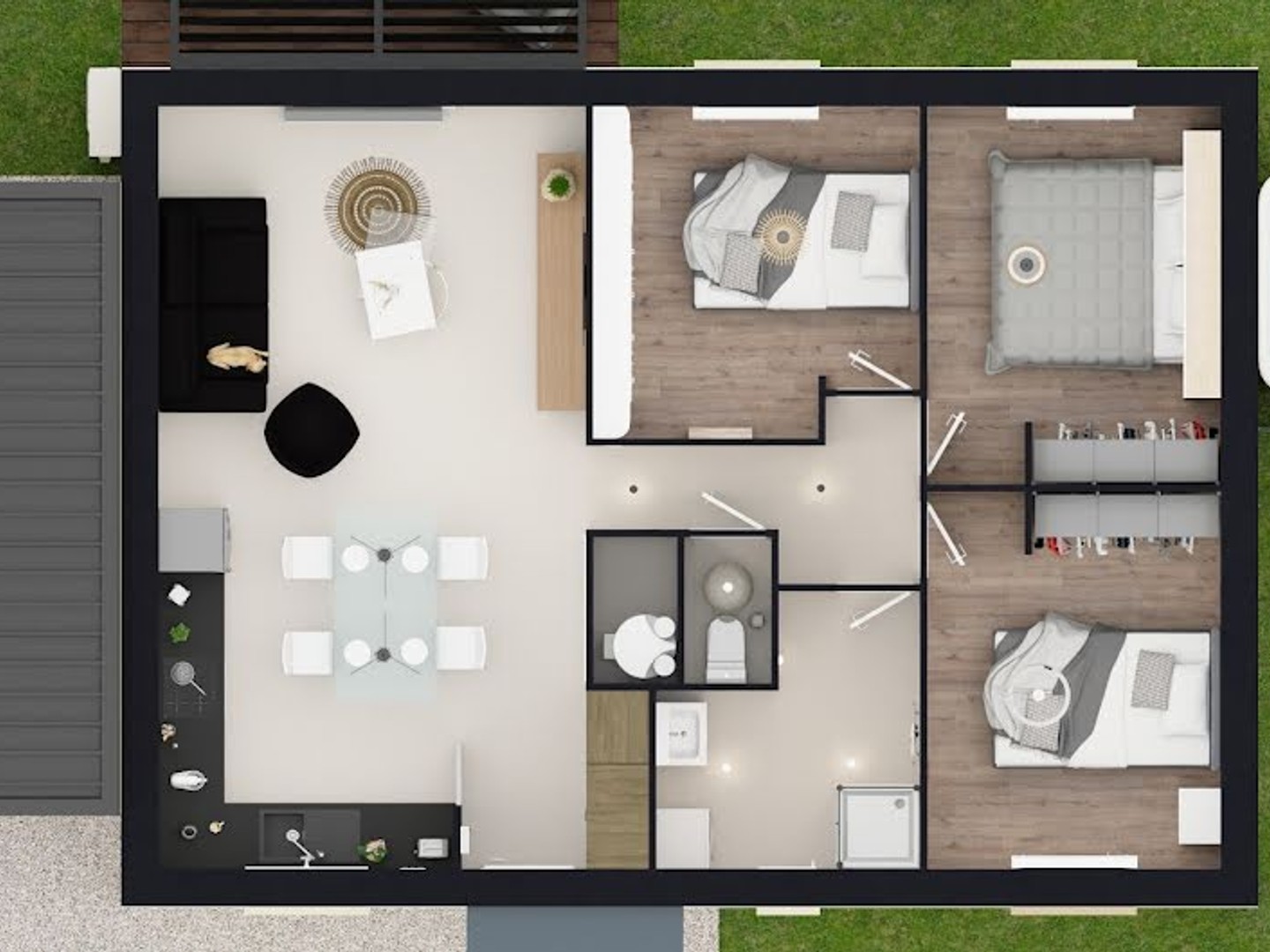 Maison 4 pièces 72 m²
