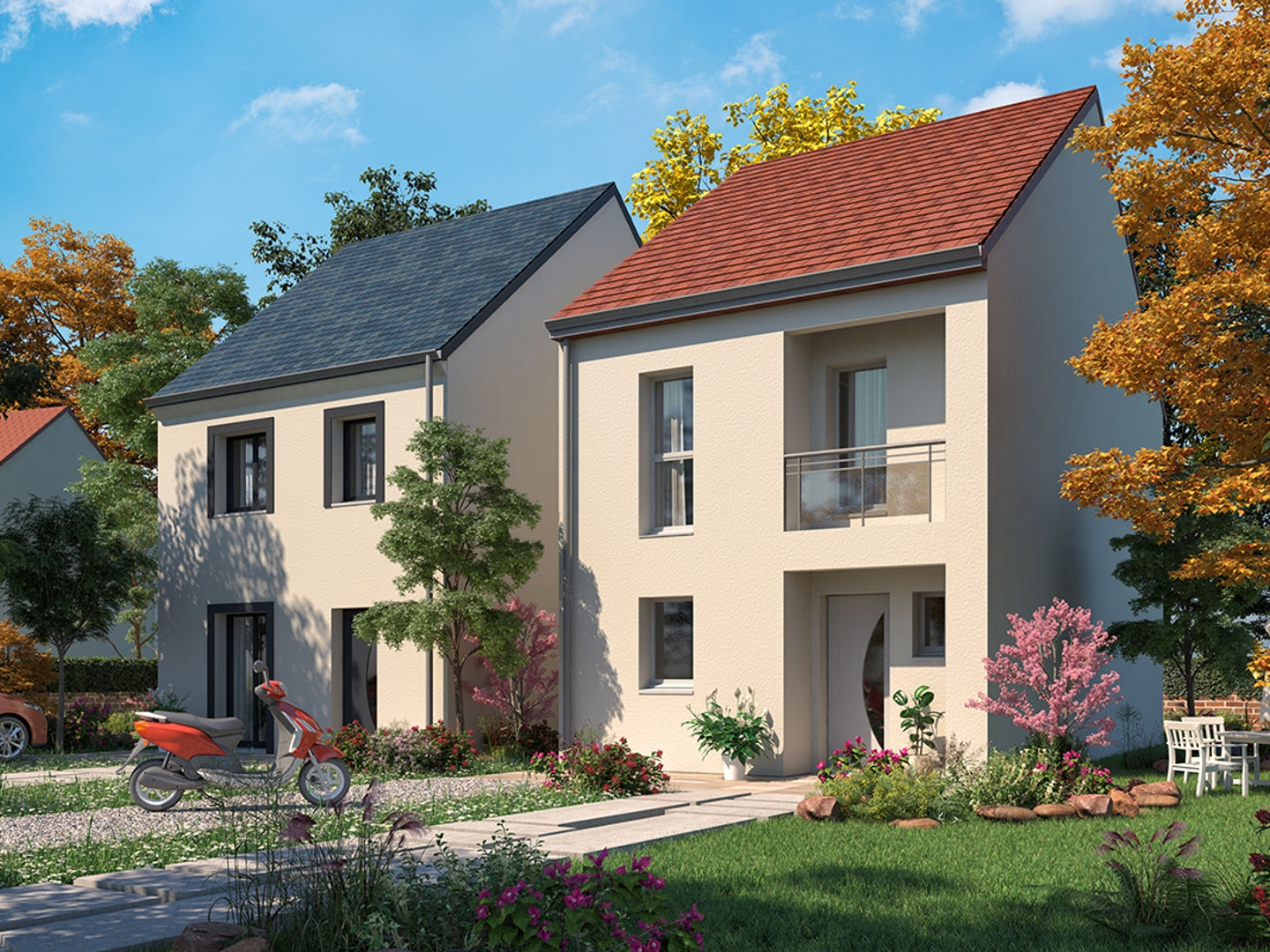 Terrain + maison 80 m²