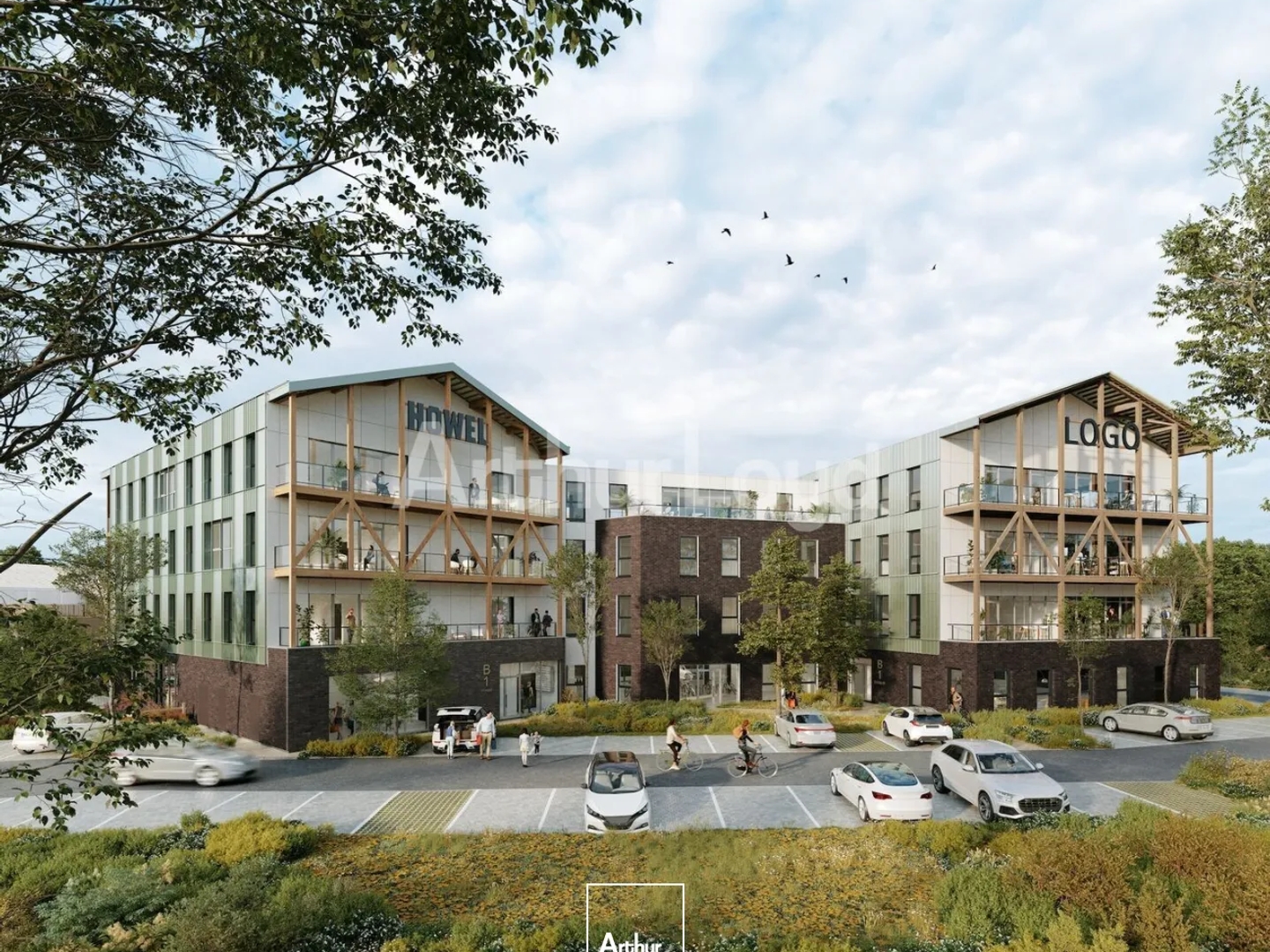 À VENDRE - Bureaux neufs et modulables à Marcq-en-Baroeul - Secteur stratégique de la Métropole Lilloise