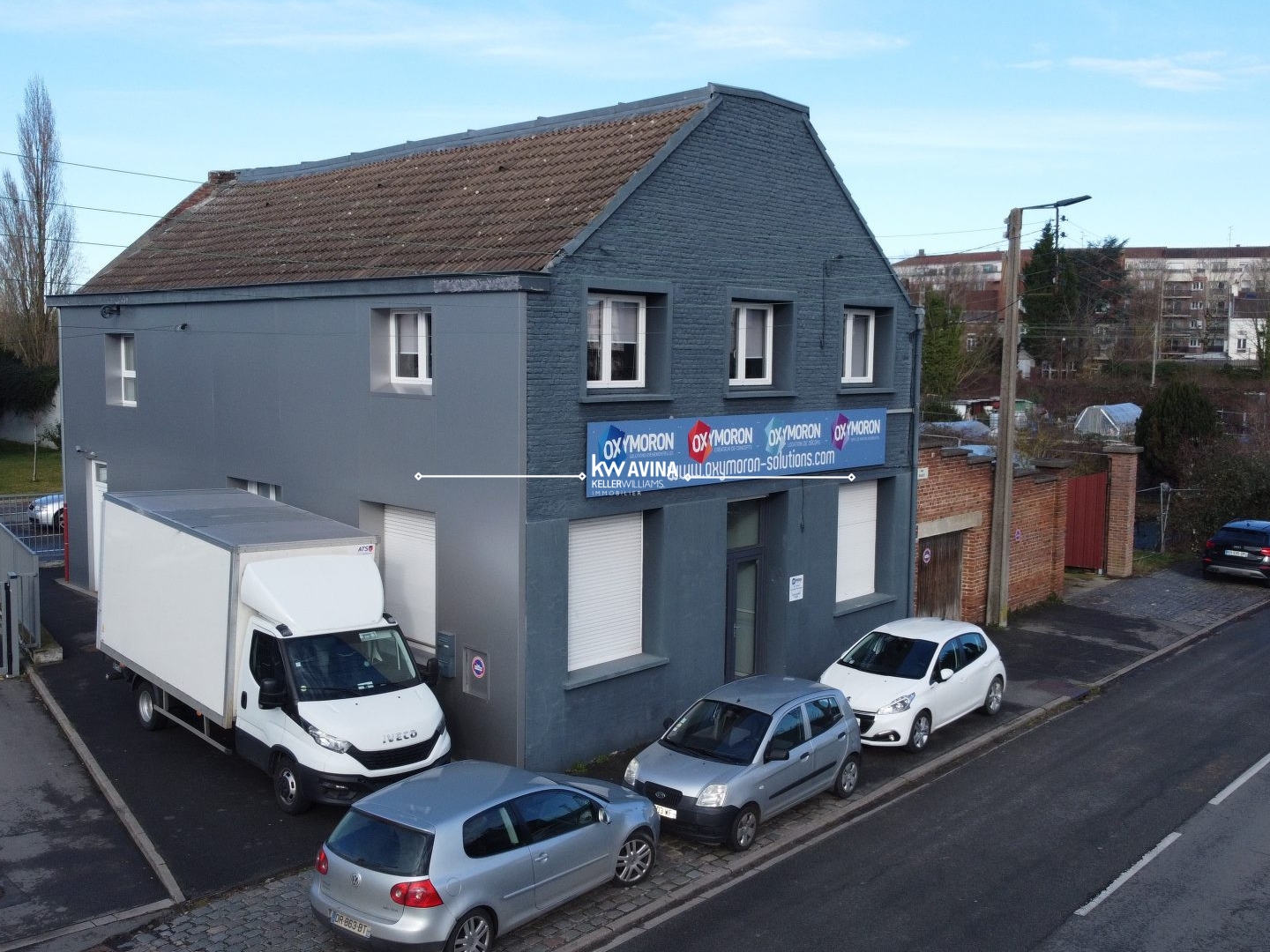 Immeuble R+1 220 m2 + 4 places de parking