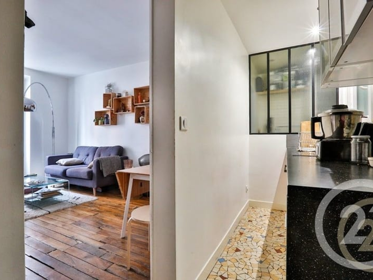 Appartement à vendre - 2 pièces - 36m2 - Paris 19e (75019)