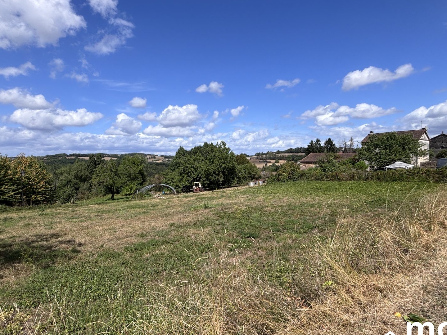 Terrain à vendre - 1400m2 - Saint-Romain-Et-S... (24800)
