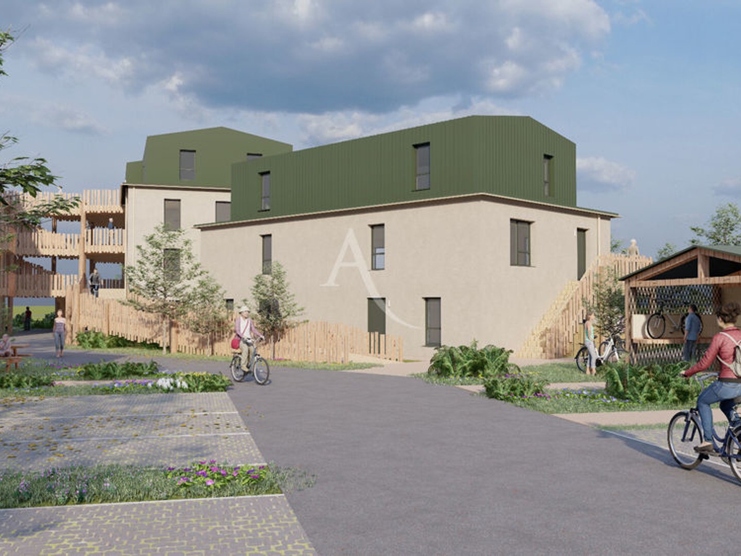 Appartement de type 5 DUPLEX à vendre sur ANGERS - Les Hauts de St Aubin