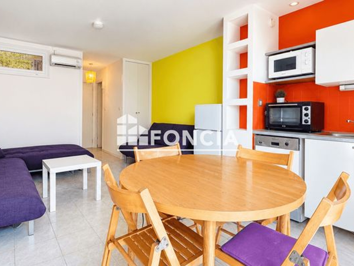 Appartement 1 pièce 21 m²