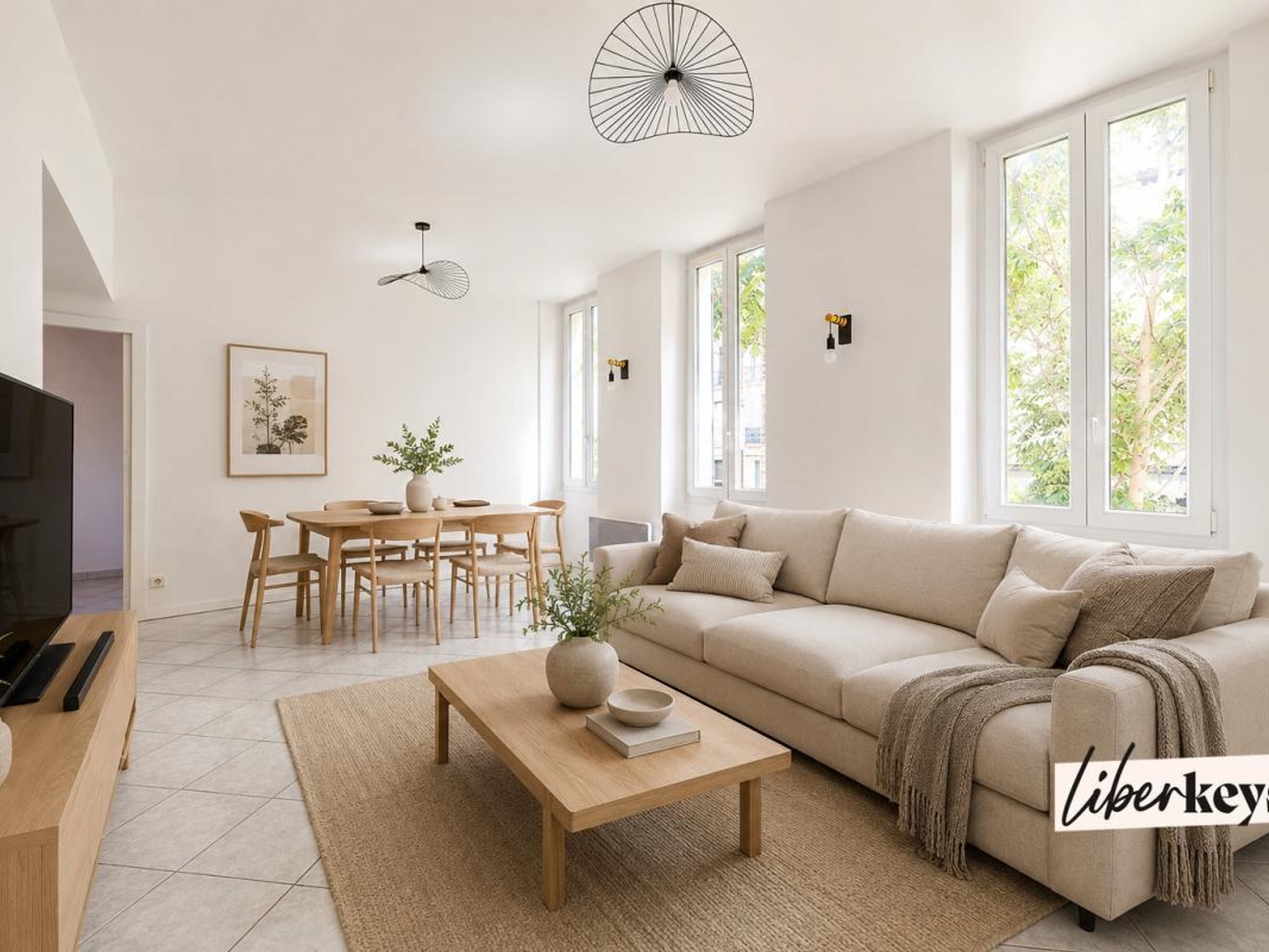 T2 43 m² - Séjour 21 m² - Dressing - Métro Chartreux