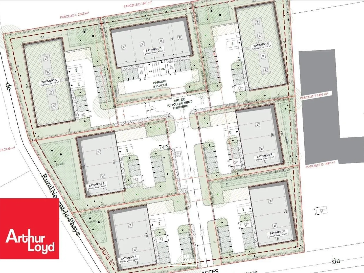 Locaux à vendre - 504m2 - Nogent-Le-Phaye (28630)