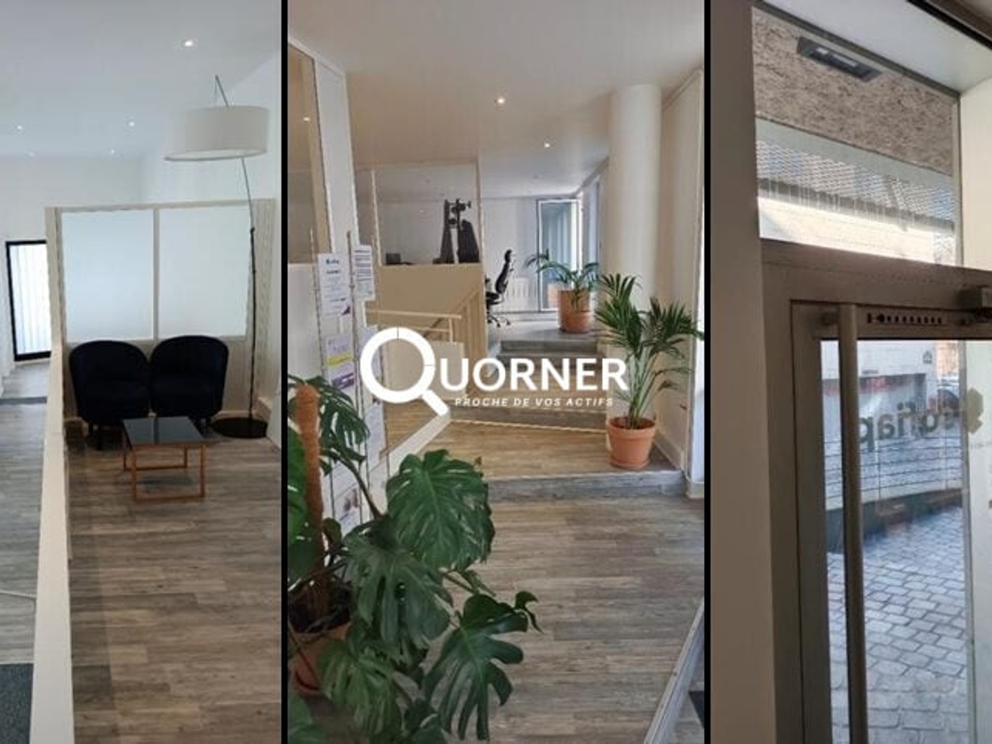 A VENDRE / BUREAUX LOUES -- 188.8 m²