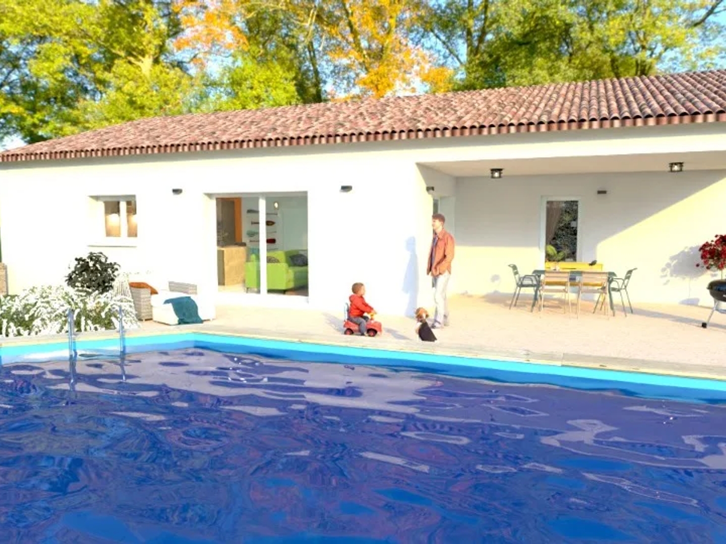 Maison neuve 5 pièces 105 m²