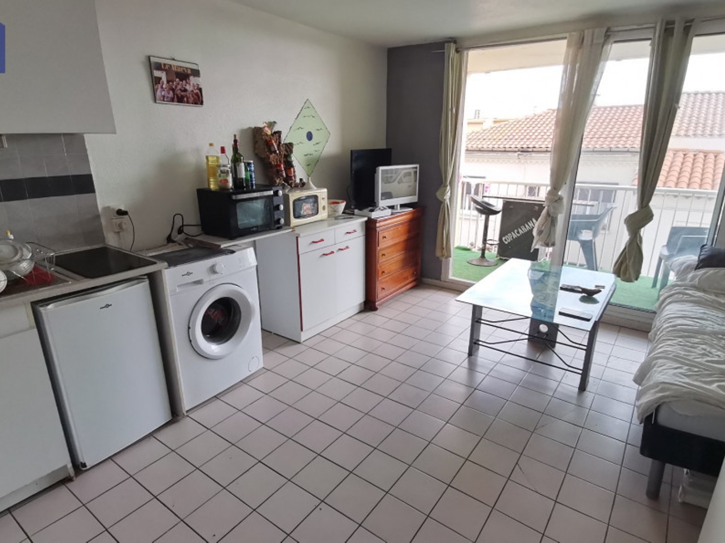 Studio 1 pièce 19 m²
