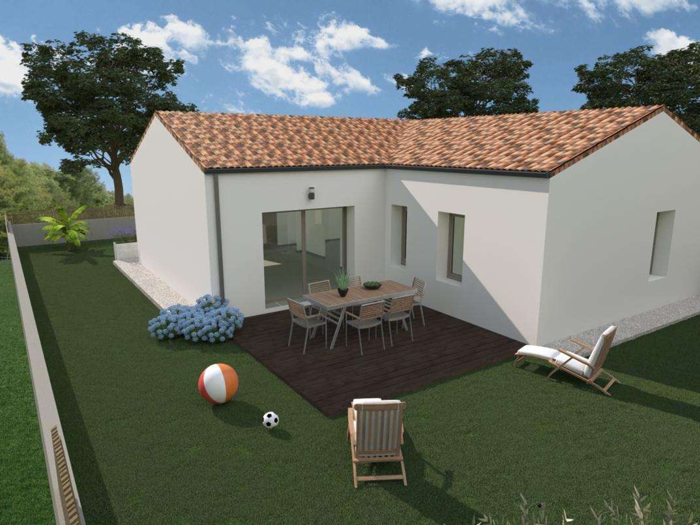 Maison 3 pièces 74 m²