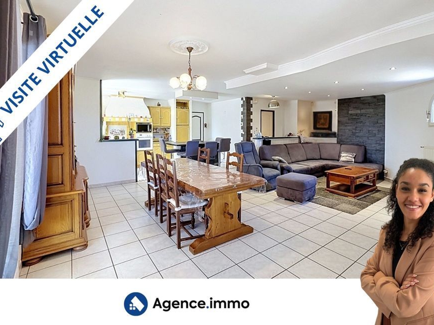 Maison à vendre - 7 pièces - 145m2 - Saint-Ciers-Sur-G... (33820)