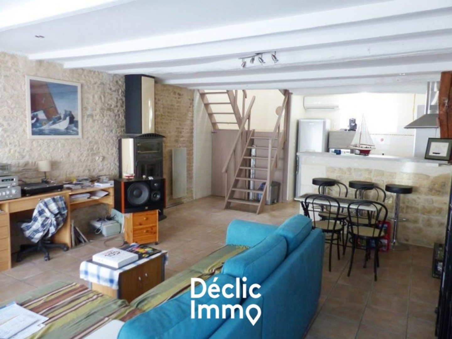 Maison à vendre - 3 pièces - 74m2 - Longèves (17230)