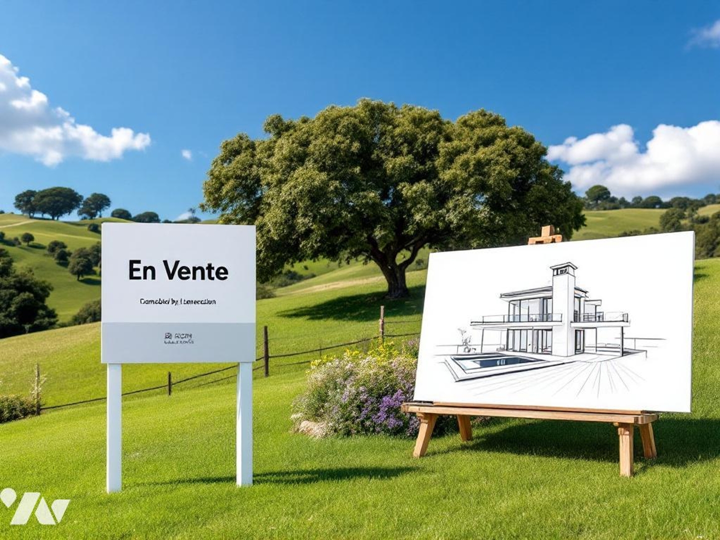 Terrain 934 m²