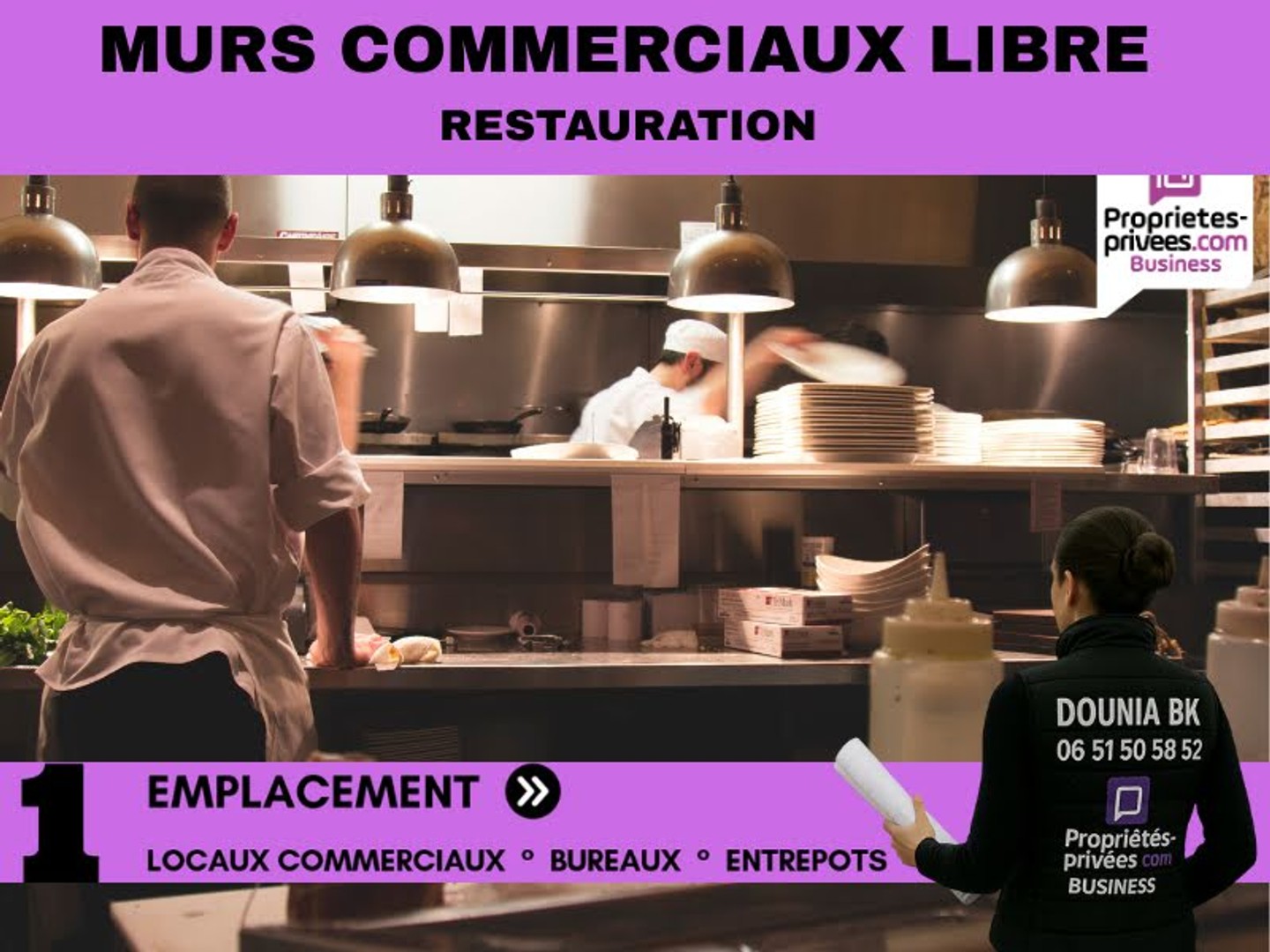 Commerce 1 pièce 440 m²