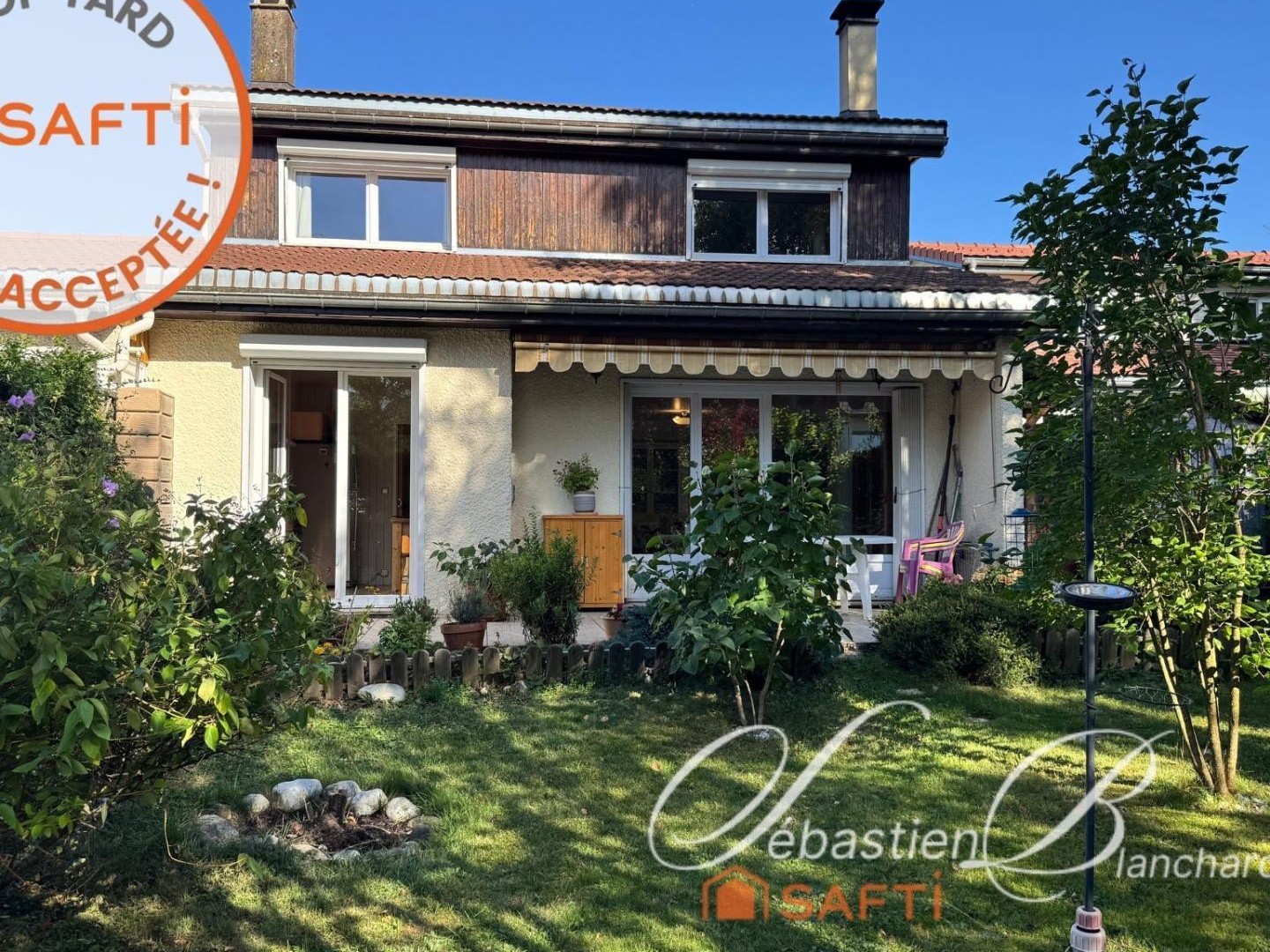 Maison familiale lumineuse avec jardin sans vis-à-vis - Versonnex