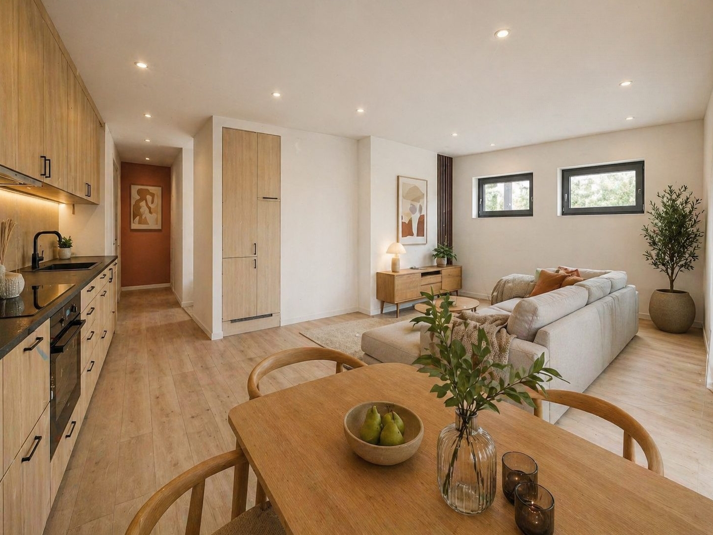 T2 rénové 48 m² - Jardin privatif et vue lac - Petite copropriété