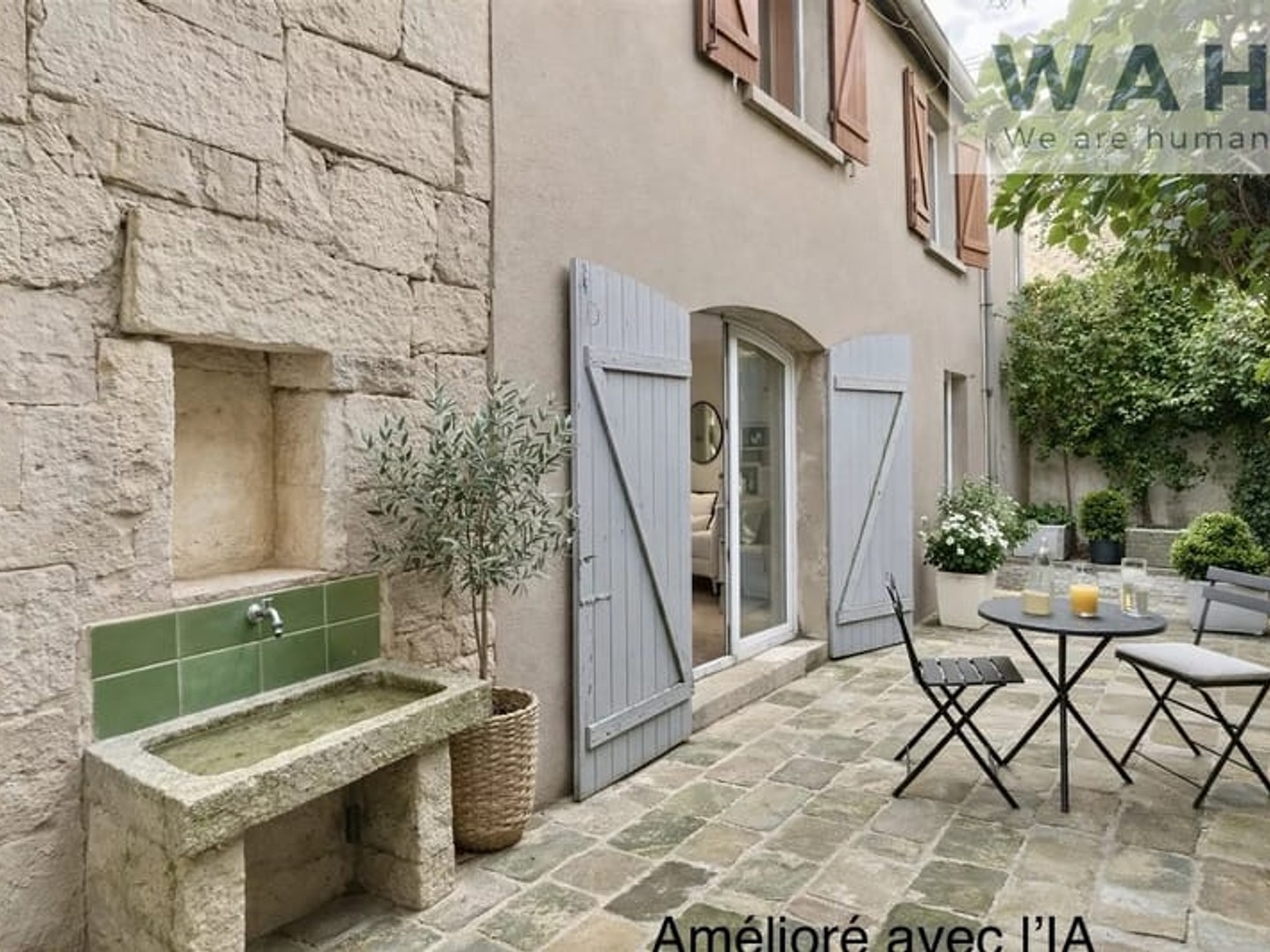 Maison de village avec extérieur au coeur Saint-Brès