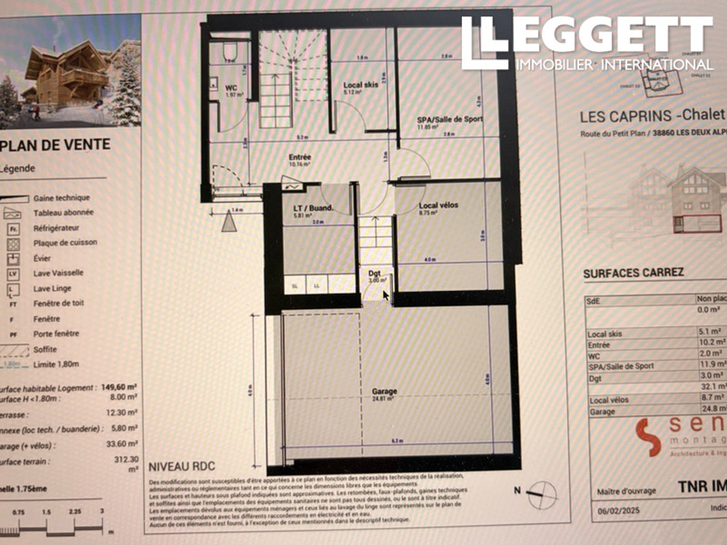 Maison à vendre - 5 pièces - 150m2 - Les Deux Alpes (38860)