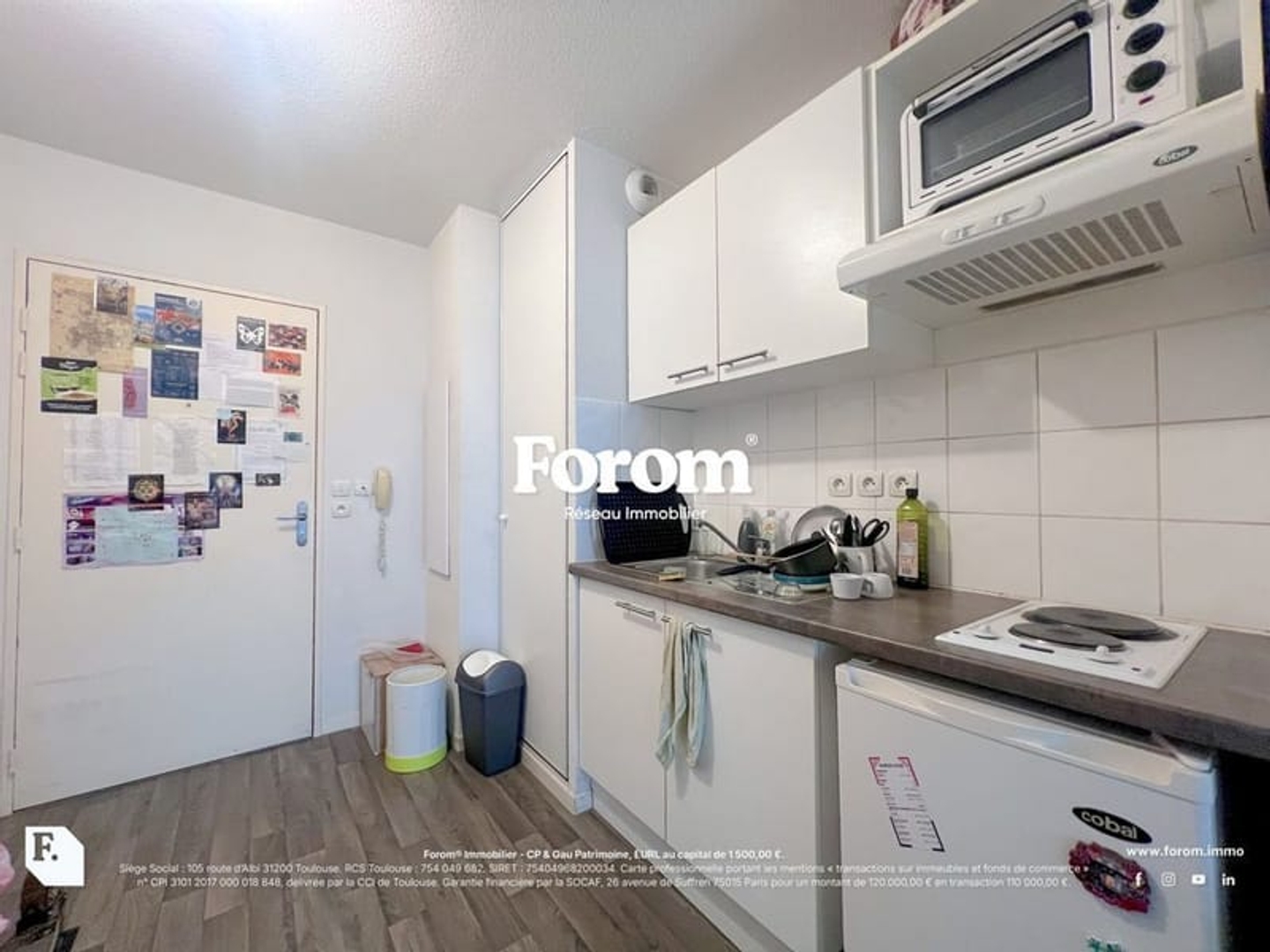 Appartement à vendre - 1 pièce - 23m2 - Toulouse (31400)