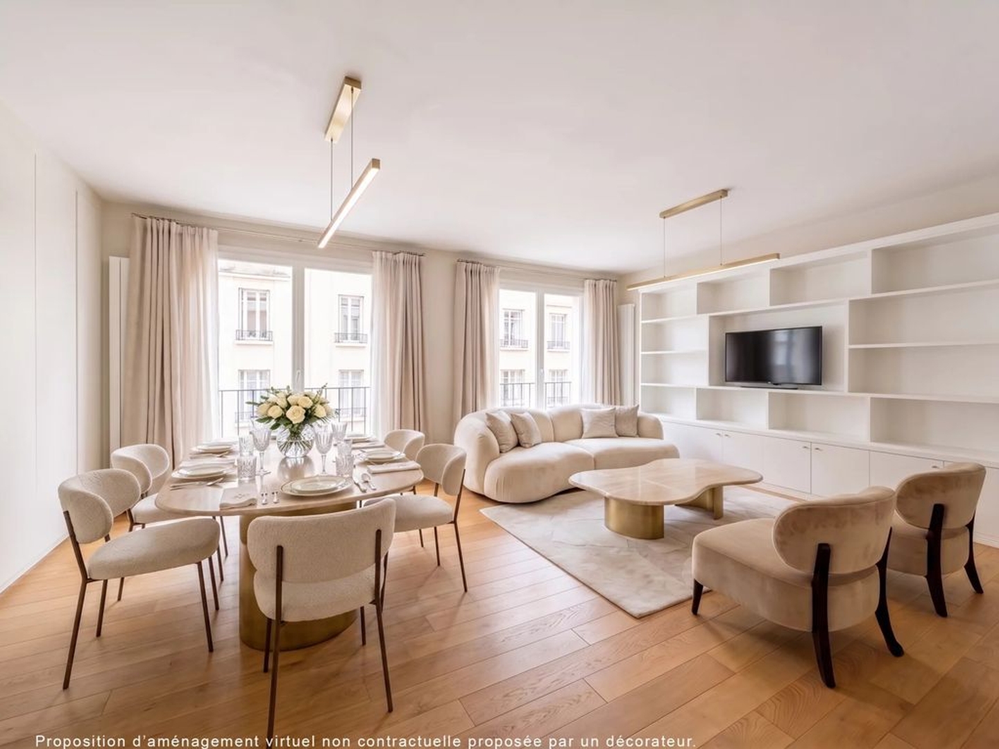 Appartement à vendre - 4 pièces - 73m2 - Paris 16e (75016)