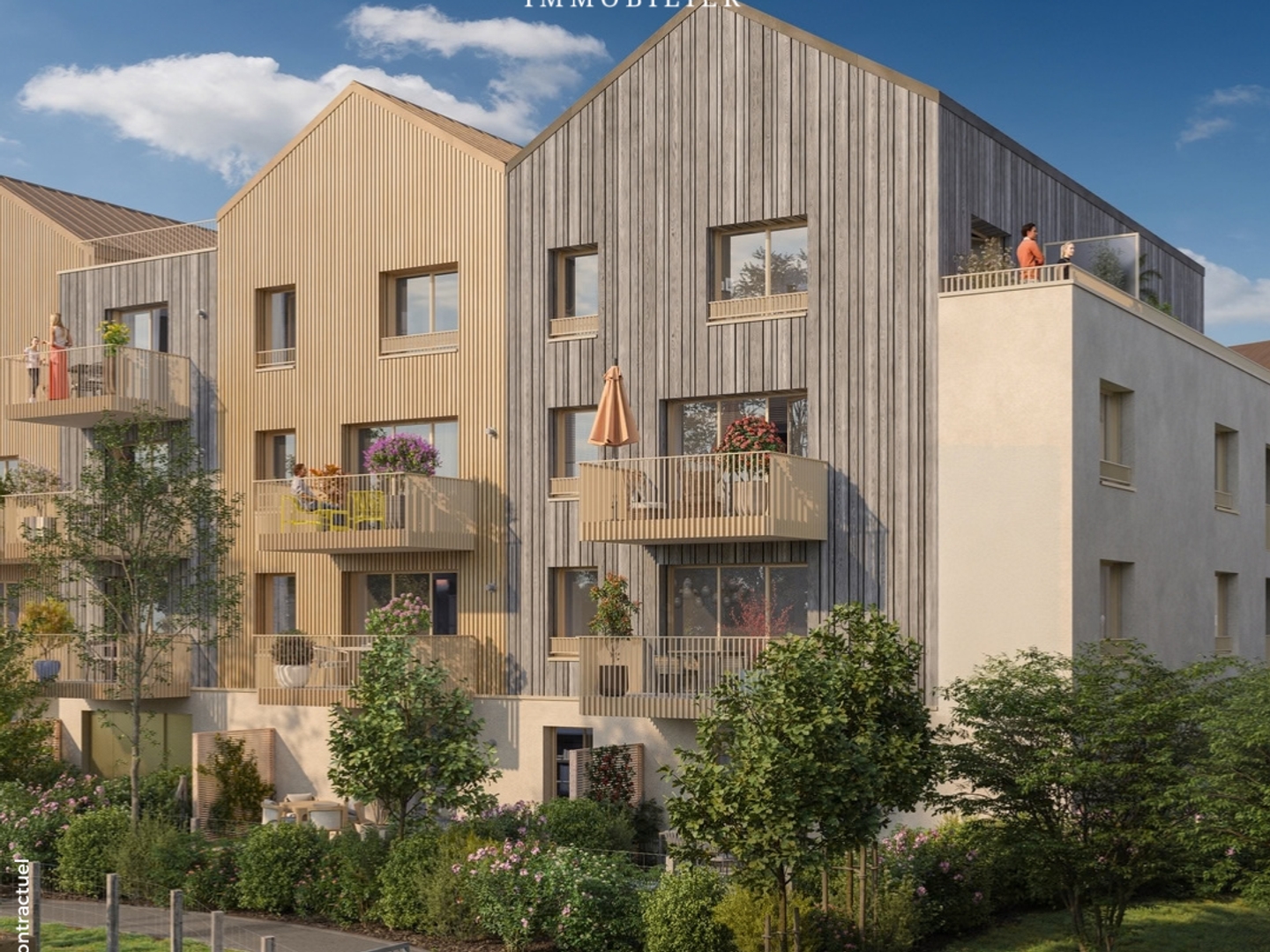 Appartement à vendre - 2 pièces - 41m2 - Chantepie (35135)