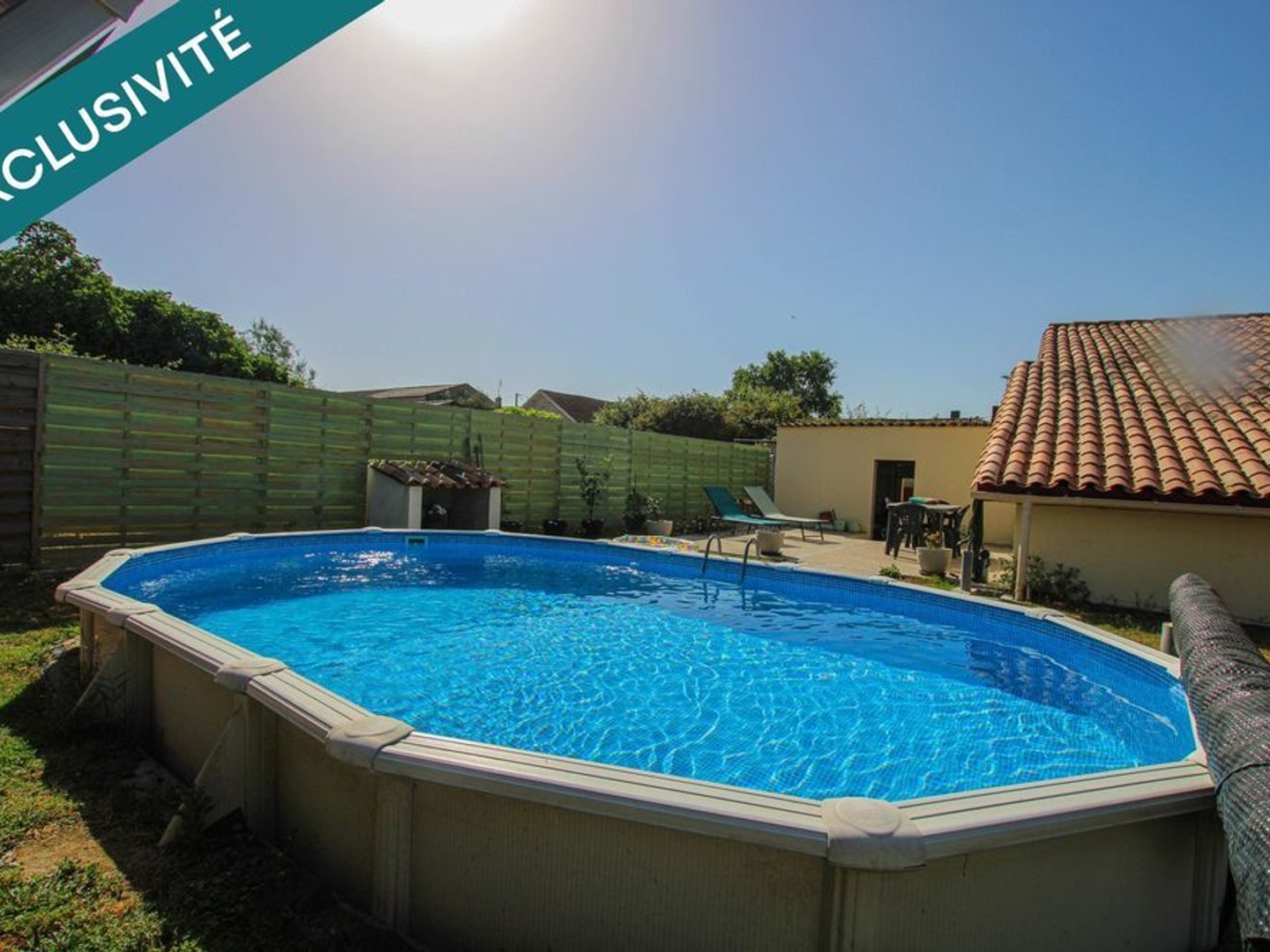 Maison à vendre - 4 pièces - 91m2 - Val-De-Livenne (33860)