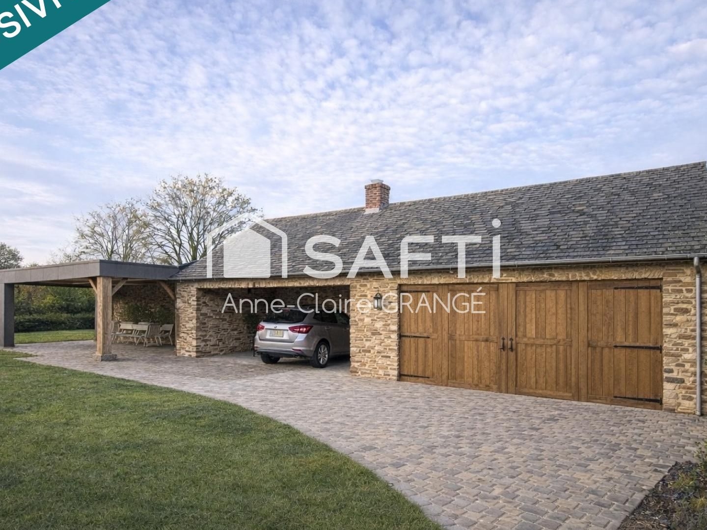 Maison à vendre - 2 pièces - 400m2 - Neuvillette-En-Ch... (72140)