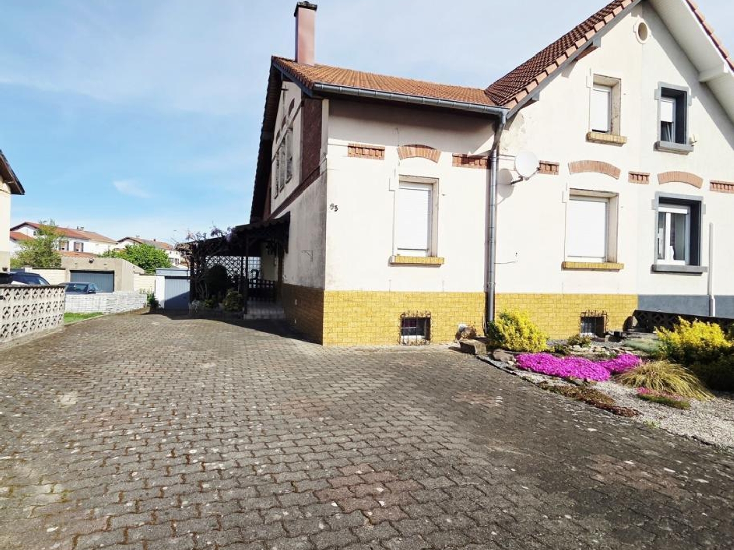 Maison familiale de caractère avec jardin à Stiring-Wendel