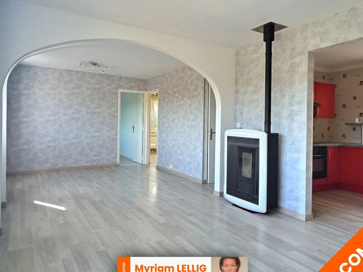 SOUS COMPROMIS Joli pavillon à vendre 4 pièces avec vue imprenable - La Bonneville-sur-Iton (27)