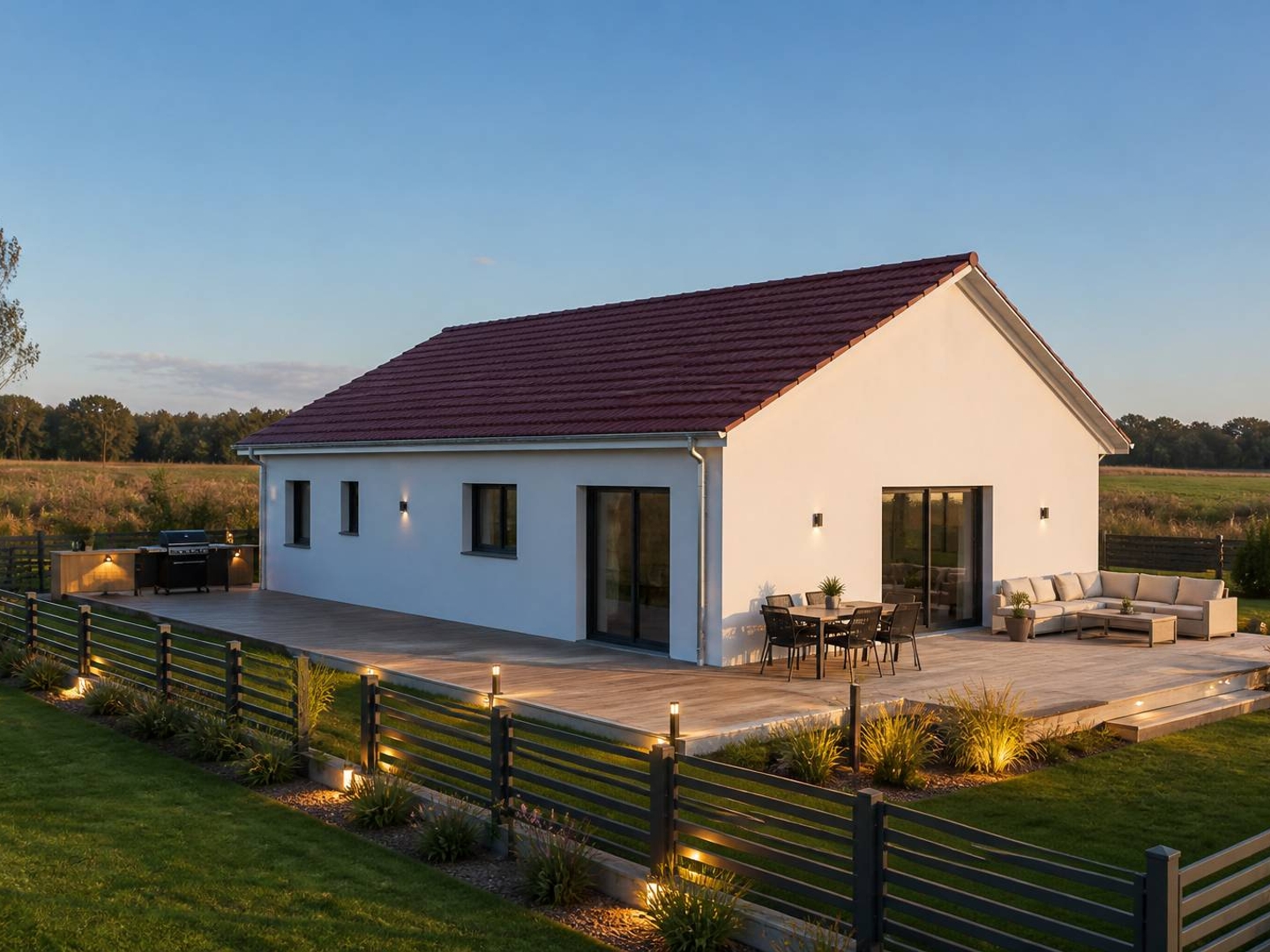 Terrain + maison 80 m²